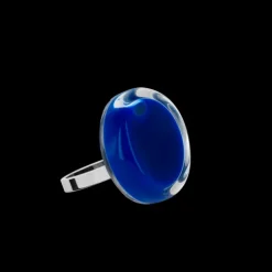 Bague en verre soufflee - Cachou Nano Milk