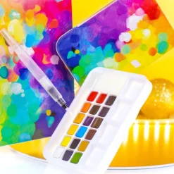 Boite Aquarelle - Eau En Couleurs