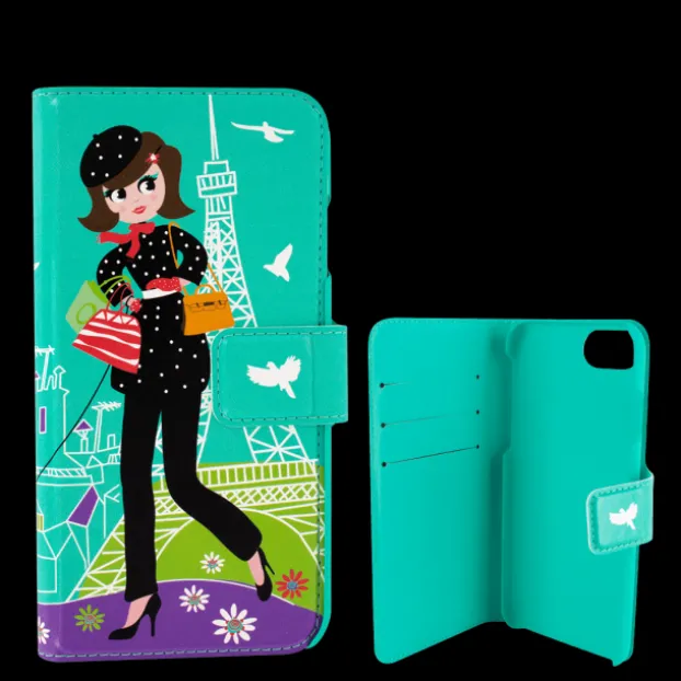 Coque a clapet pour iPhone 6 Plus, 7 Plus - Iwallet