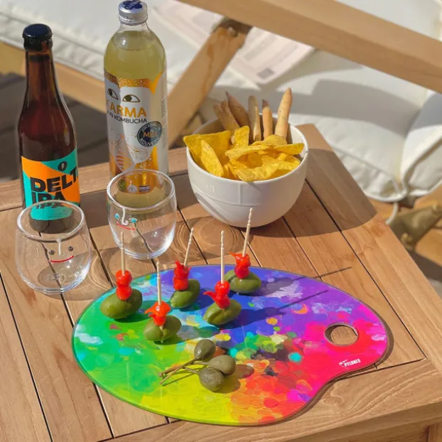 Grande planche en verre - Grand Chef d'oeuvre