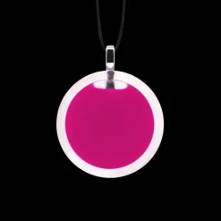 Pendentif en verre souffle - Cachou Mini Milk