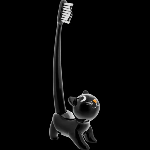 Porte brosse a dents et Brosse a dents - Catsmile